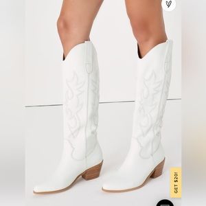 NWT lulus cowboy boots